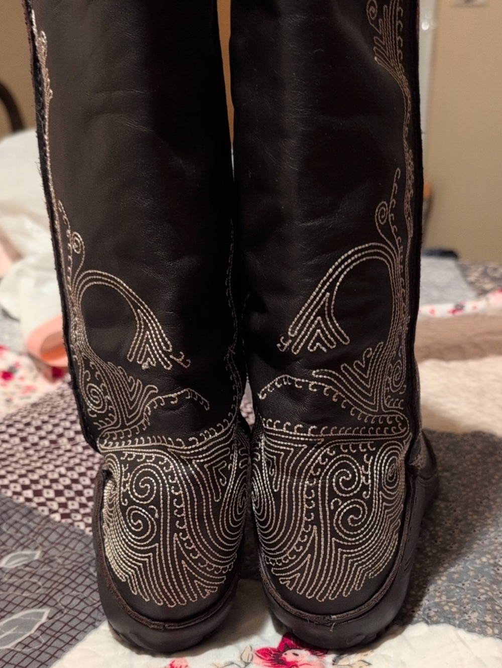 VINTAGE PUMA "MONSOON" MID-CALF PULL-ON BOOTS